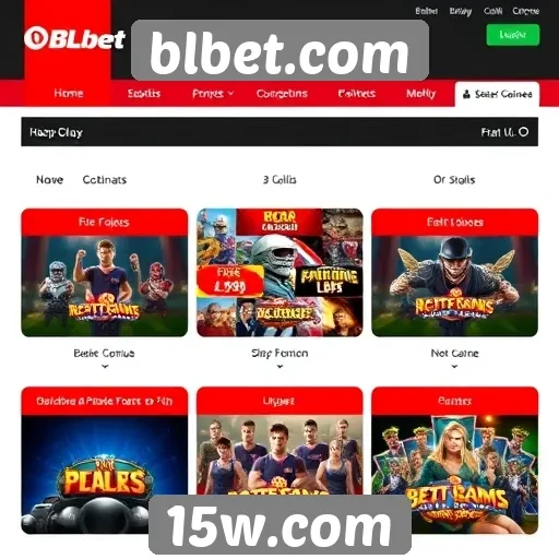 Análise das funcionalidades do site de jogos blbet